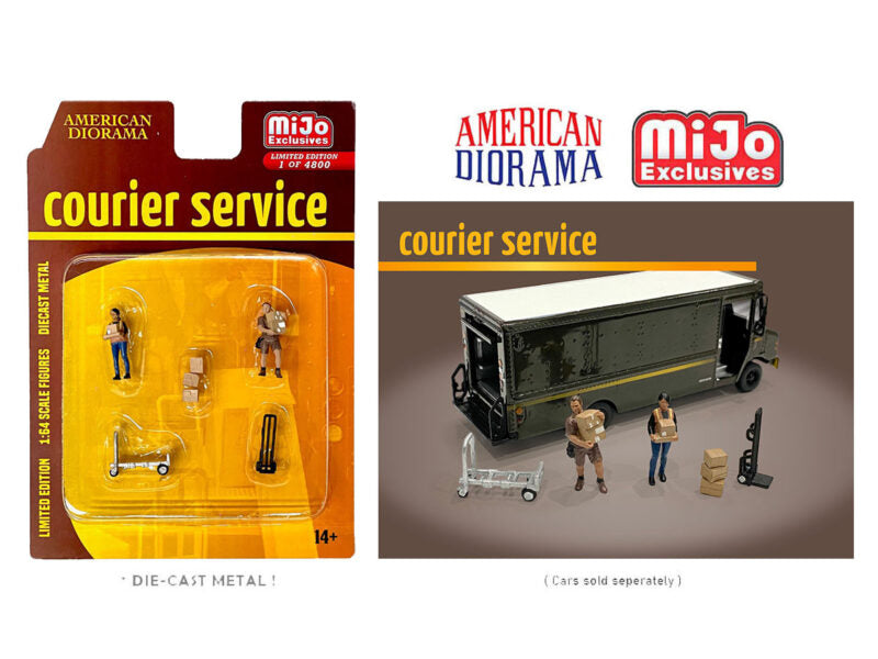 American Diorama UPS Figure Set