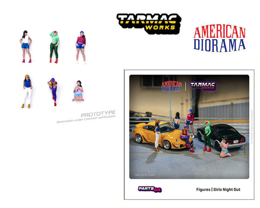 American Diorama / Tarmac Girls Nite Out Figure Set