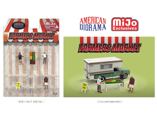American Diorama Farmers Market Figure Set