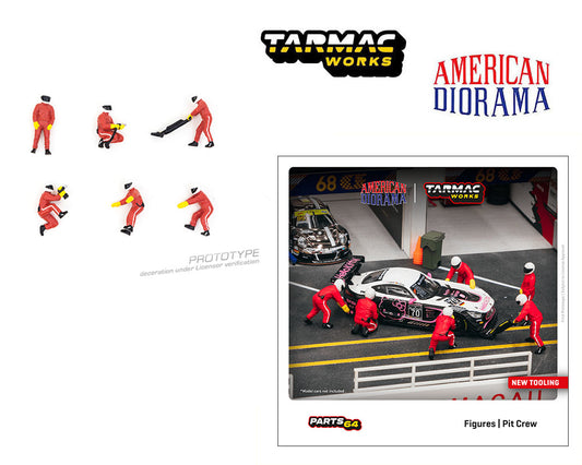American Diorama / Tarmac Pit Crew Figure Set